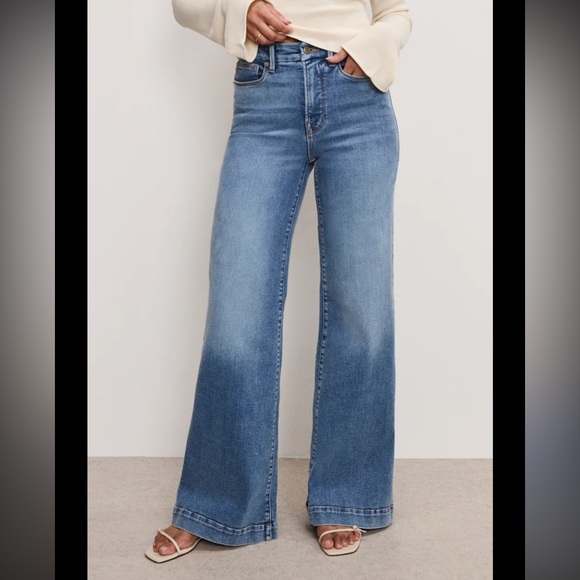 Good American palazzo jeans - Picture 1 of 6